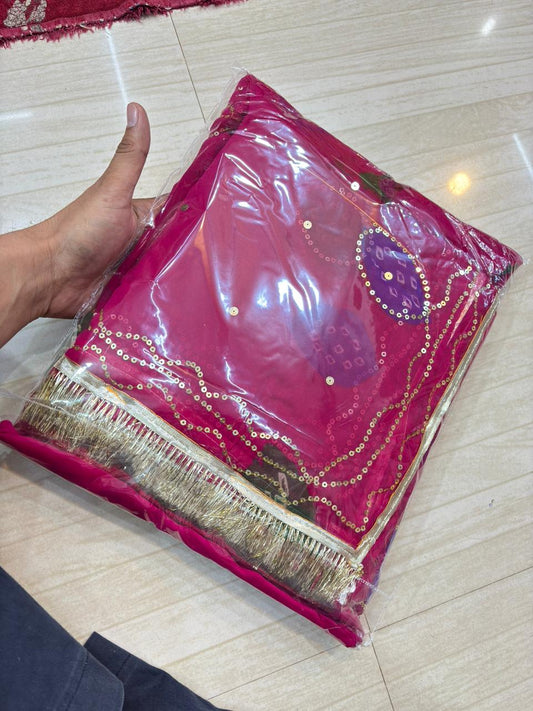 Laddu Tari work poshak (Cherry Rani)- 300