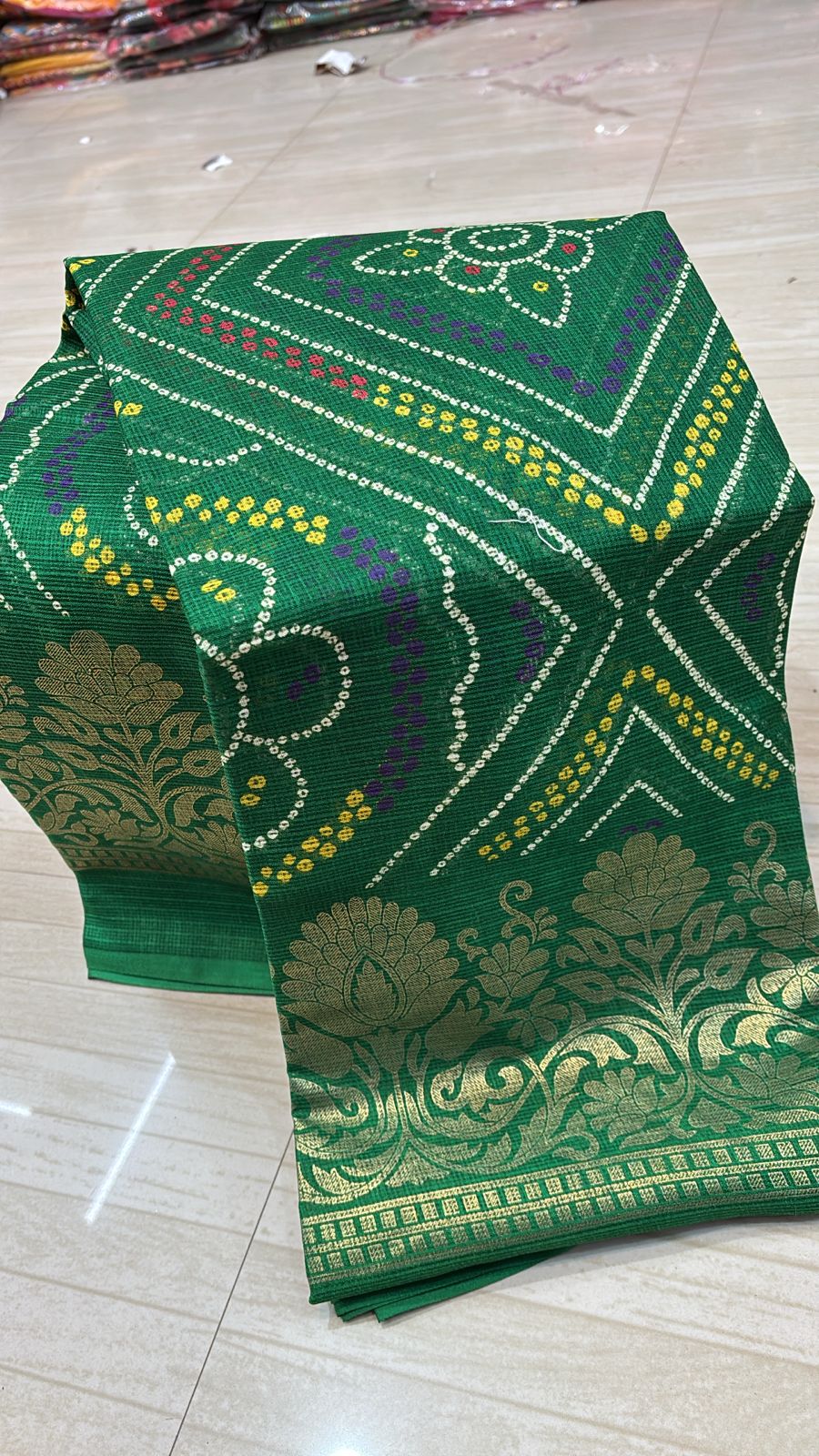 Shyamala Bandhani Saree- 317