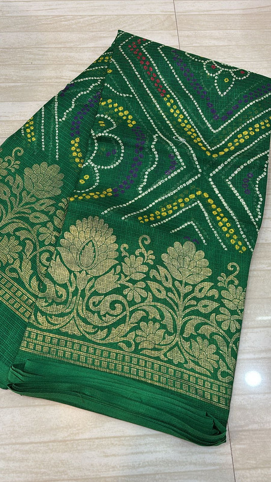 Shyamala Bandhani Saree- 317