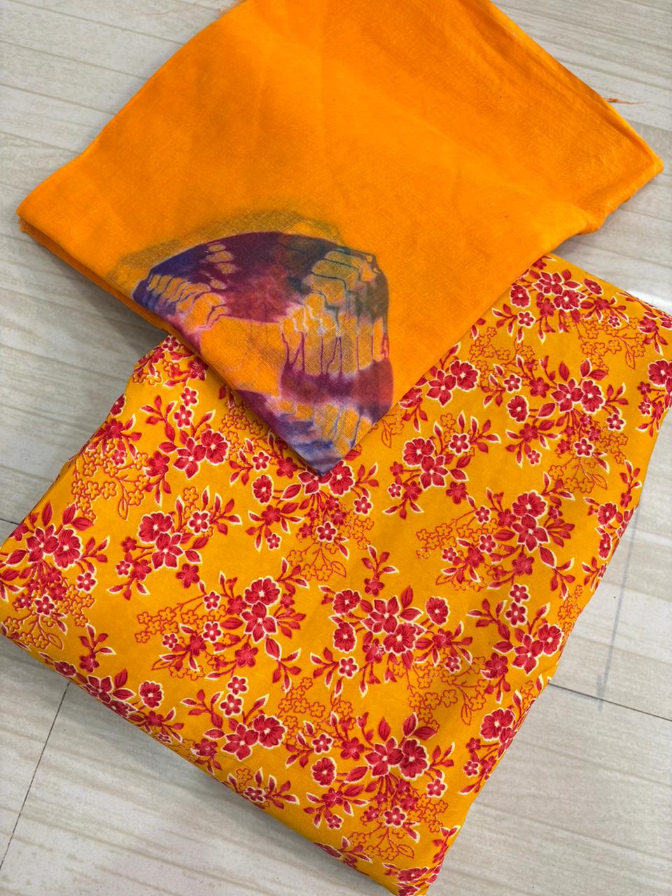 Ramleela 5 suit 5 Sarbati odhna (Haldi with Yellow Odhna)- 362
