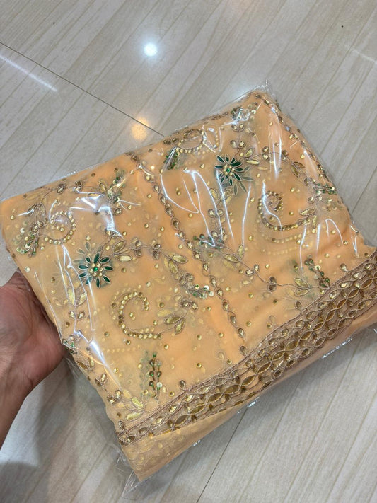 Royal Pure Poshak (English Cream)- 382