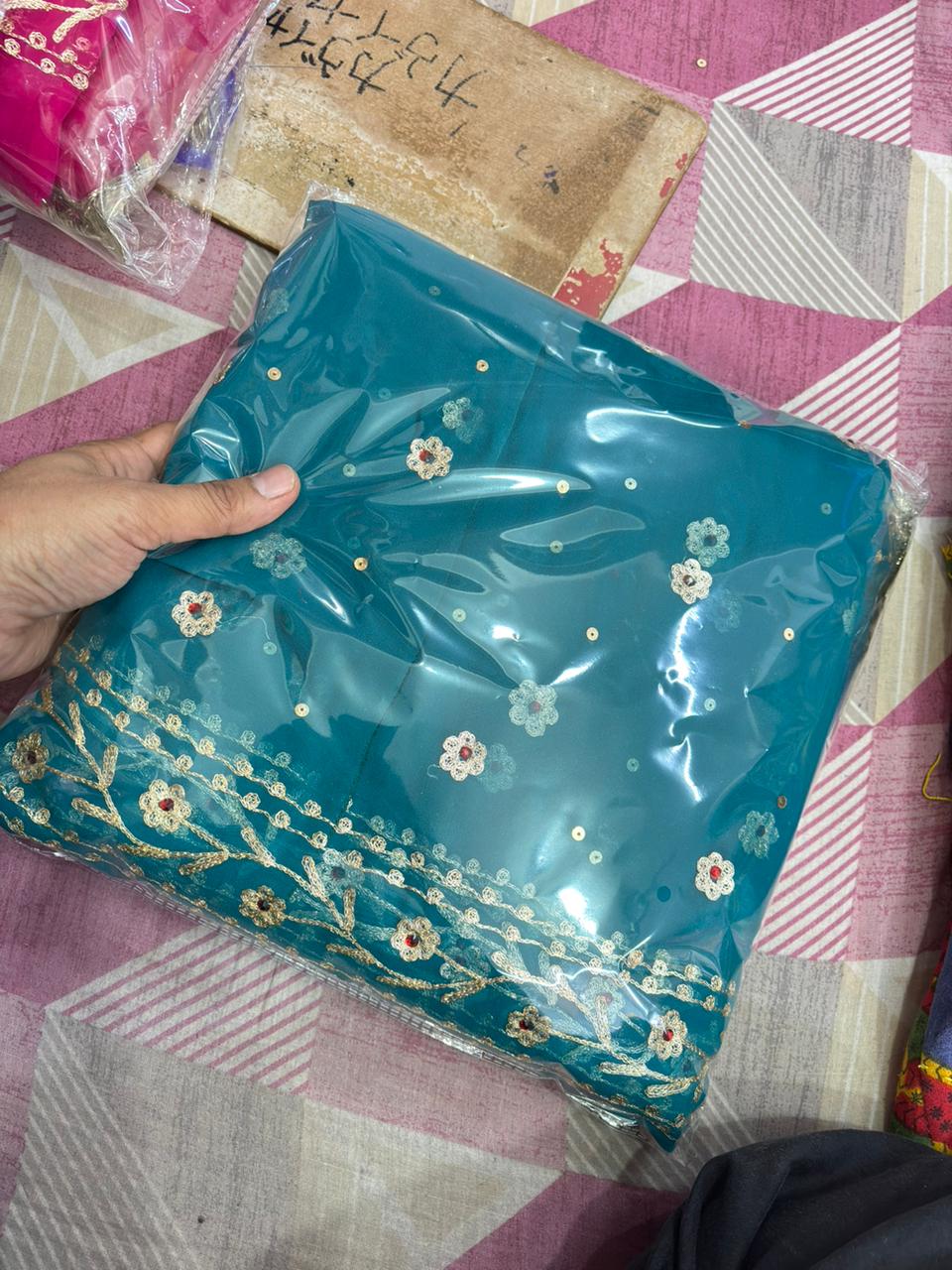 Jari Butiq Poshak (Aqua)- 415