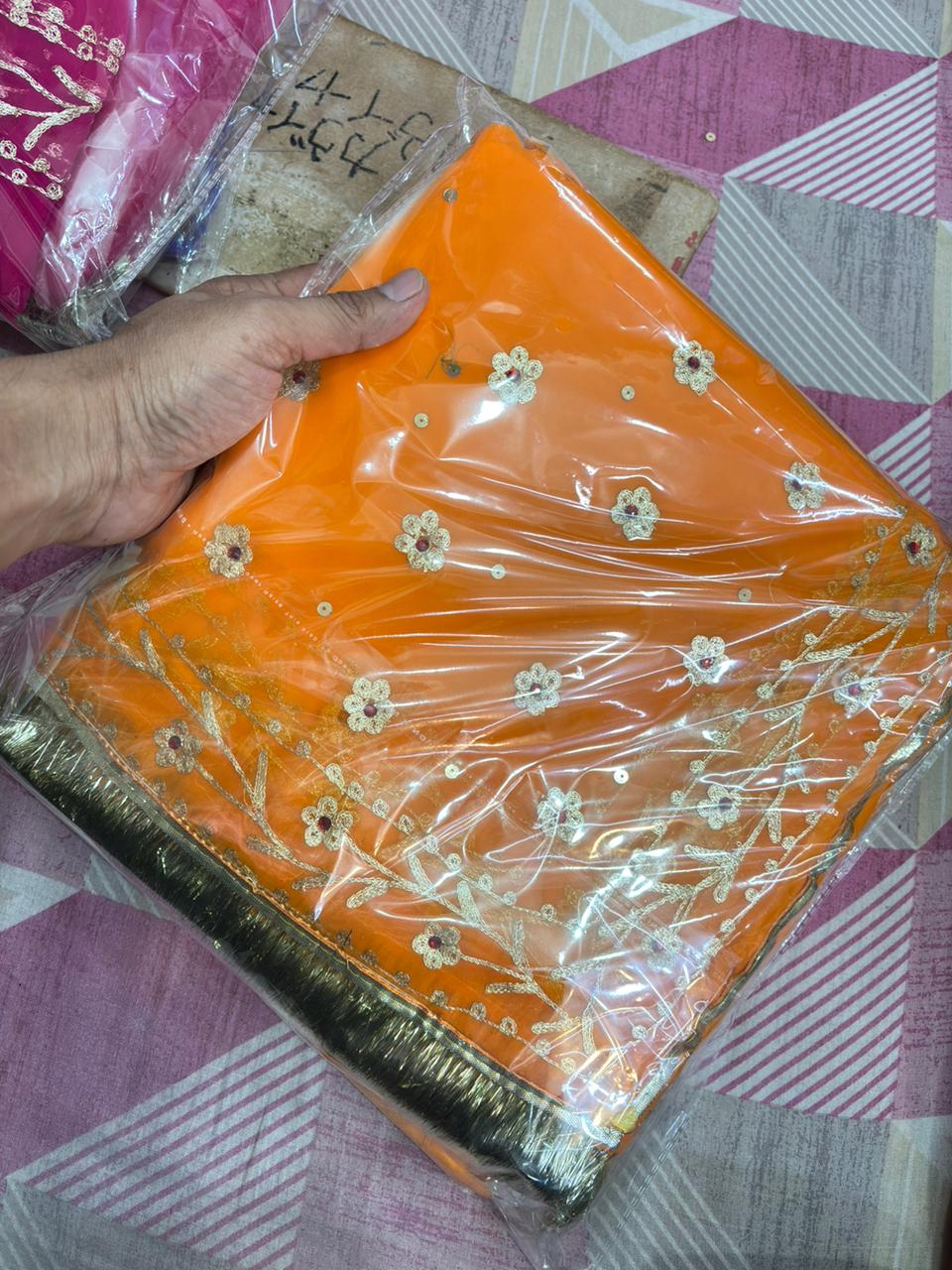 Jari Butiq Poshak (Orange)- 413