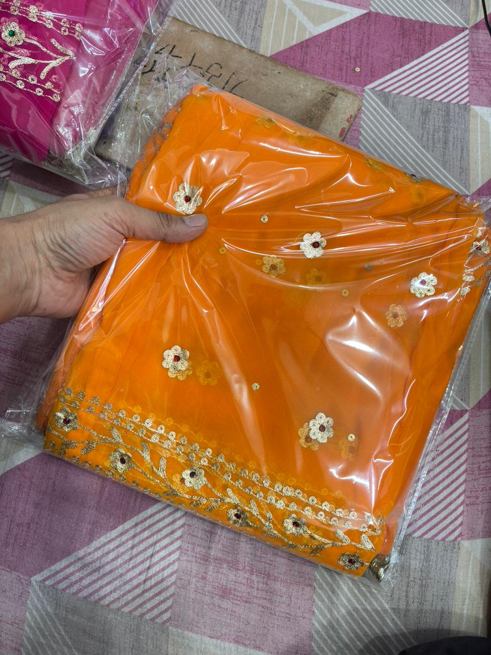 Jari Butiq Poshak (Orange)- 413