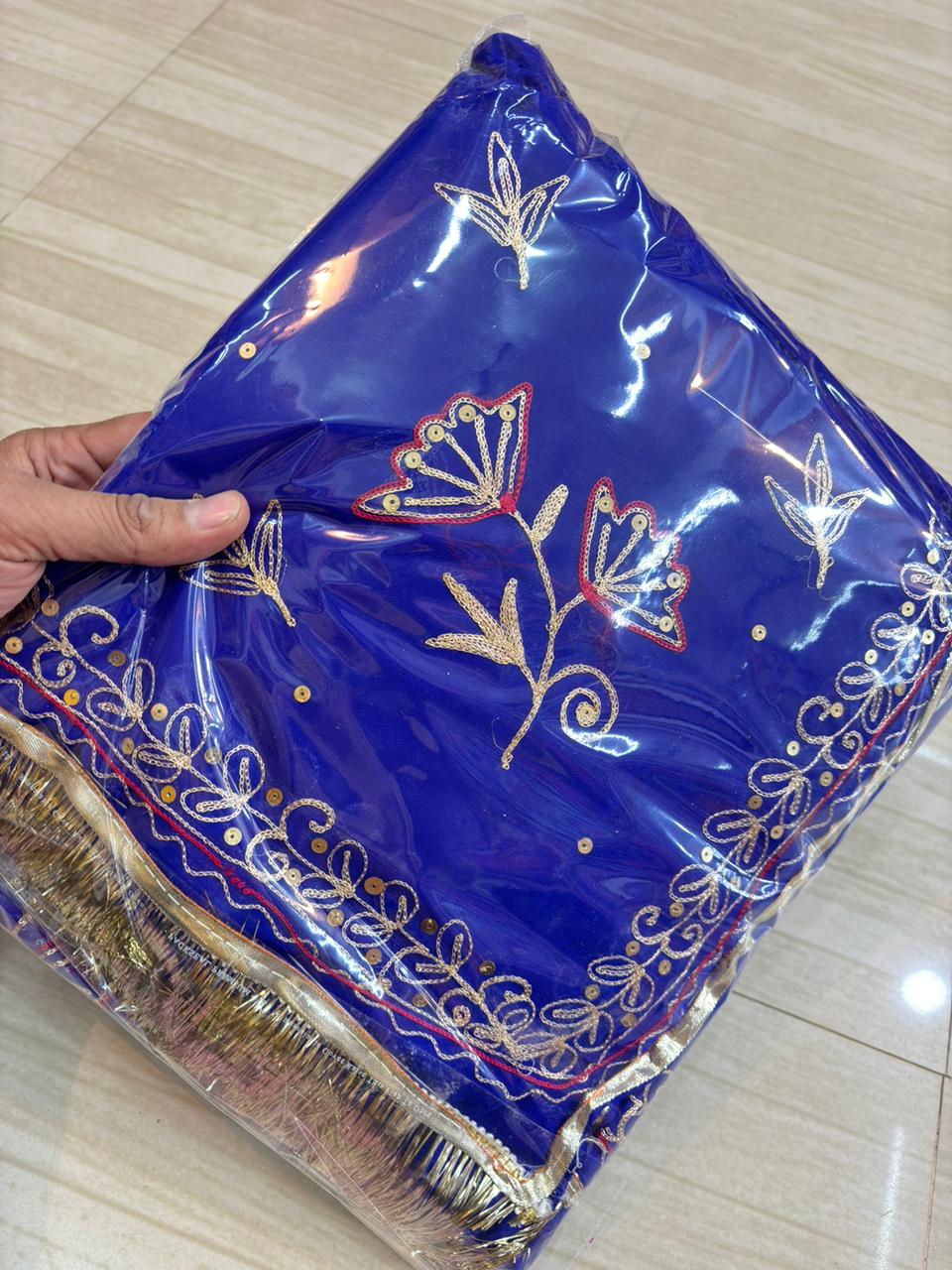 2 Phool Butiq poshak (Blue)-474