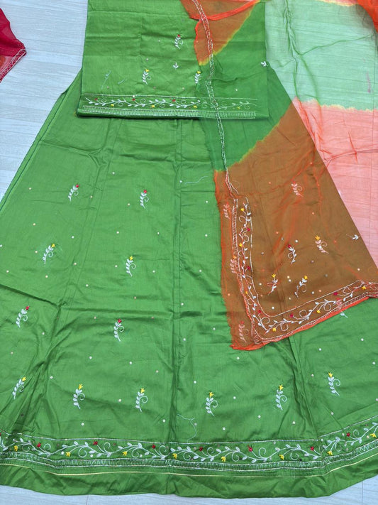 BOUTIQUE TORA SUIT (MEHNDI)-546