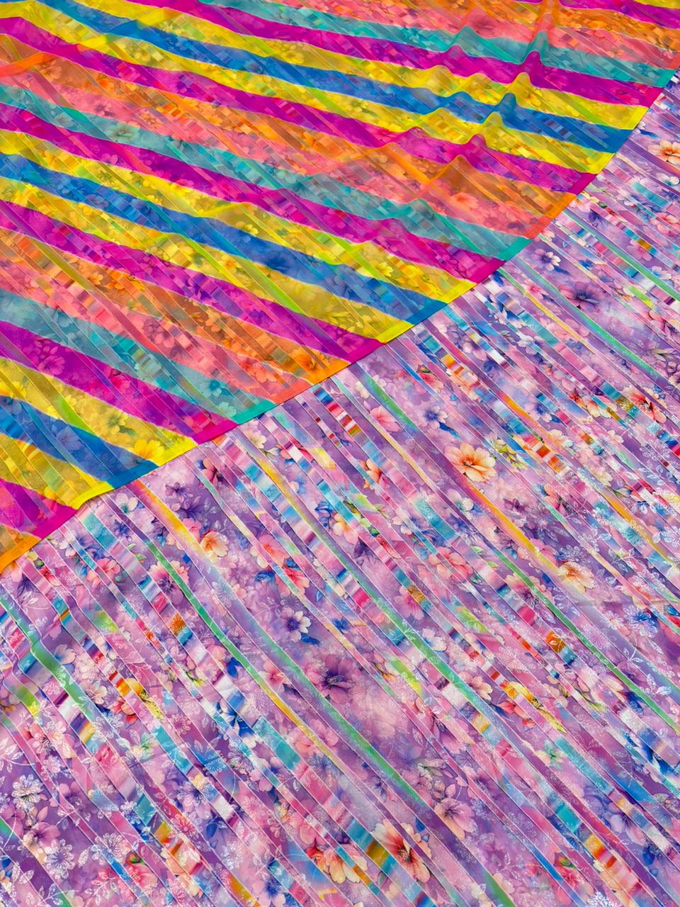 DIGITAL SHIMMER WITH GOLD PURE ODHNA (LAVENDER) 5 MTR- 568