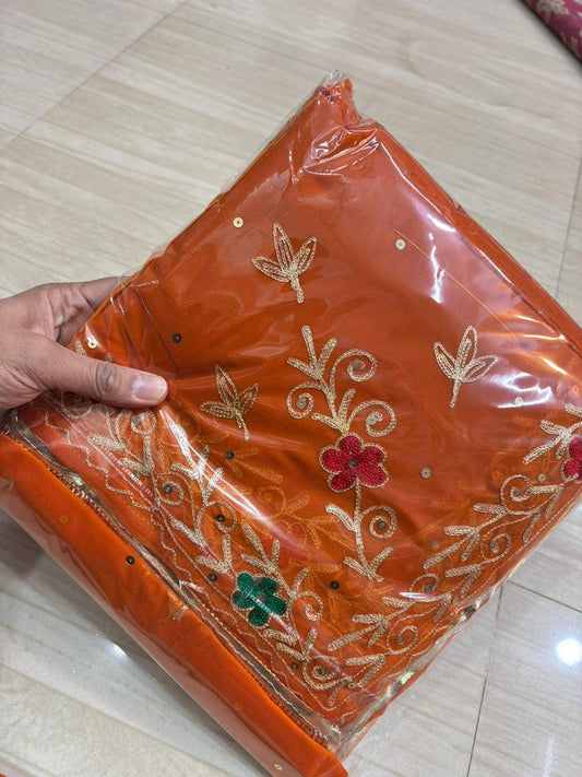 RESHAM POSHAK (ORANGE)- 713