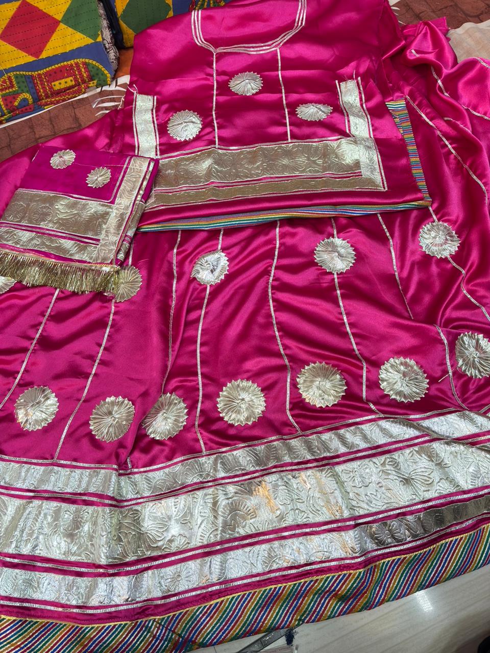 Gota Laffa Mugal Magji Suit (Rani)-762