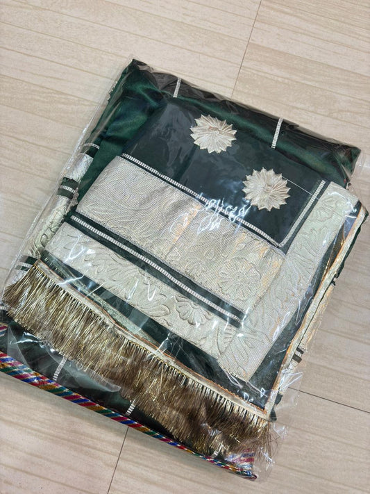 Gota Laffa Mugal Magji Suit (Dark Green)-761