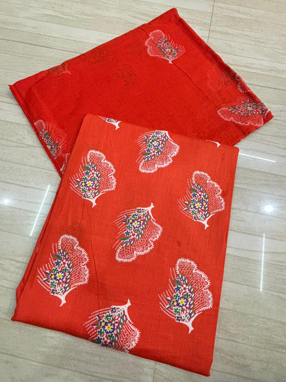 KASHMIRI SUIT (ORANGE)- 779