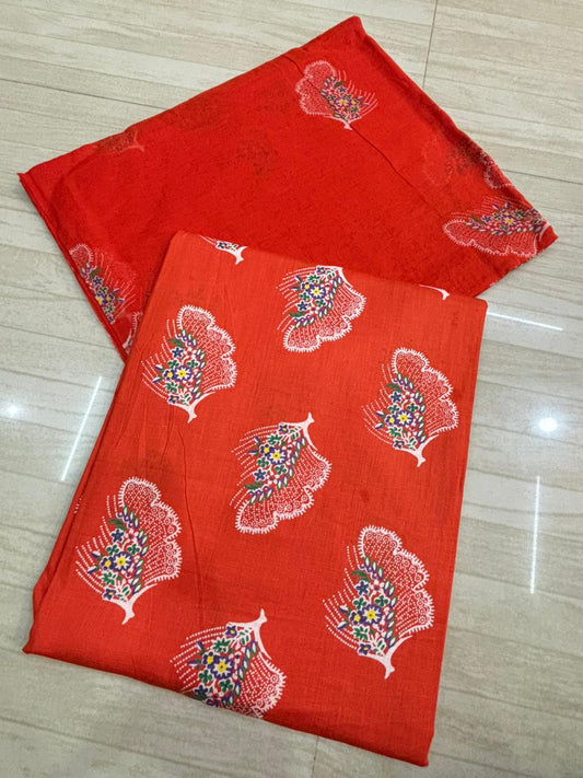 KASHMIRI SUIT (ORANGE)- 779