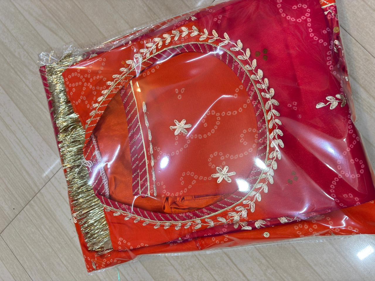 Pitten Rani Orange- 870-DILIVERY TIME 20 DAYS MINIMUM