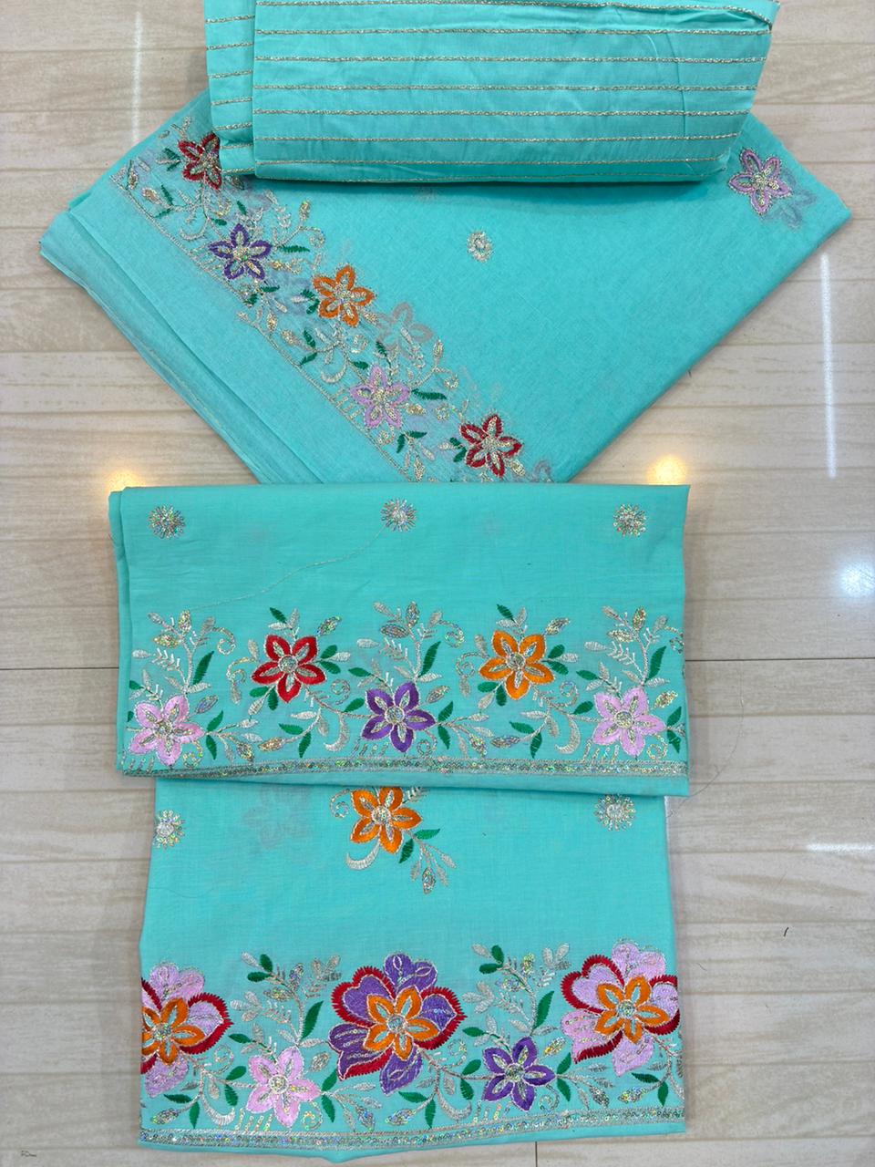 Cotton position suit with Mangji -903