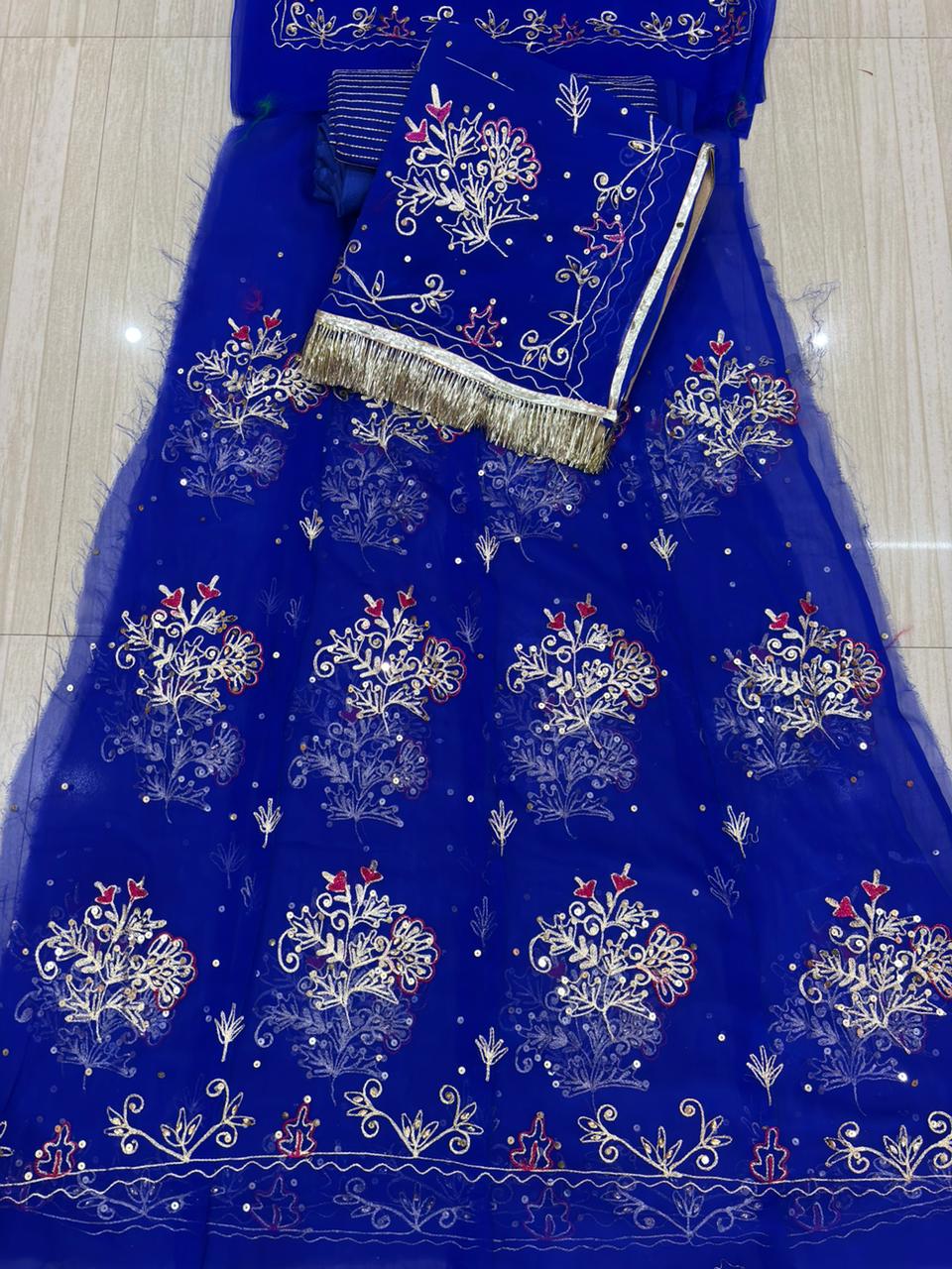 RAJ TILAK POSHAK (ROYAL BLUE)-1000