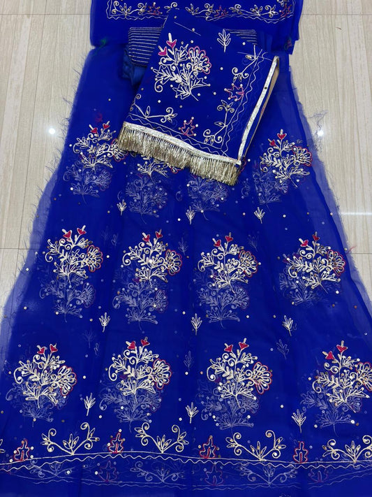 RAJ TILAK POSHAK (ROYAL BLUE)-1000