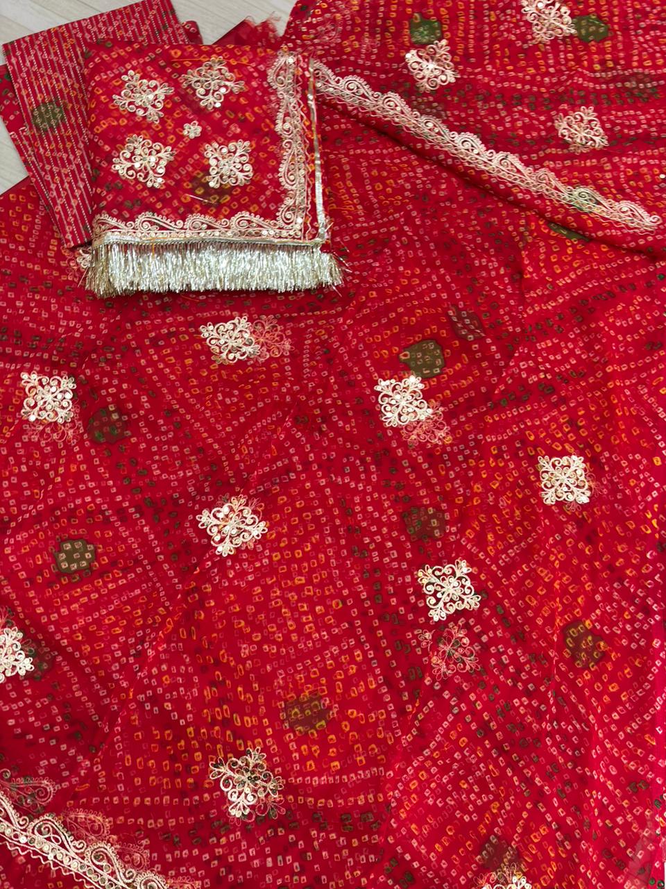 GOLD PURE CHUNRI POSHAK-1256