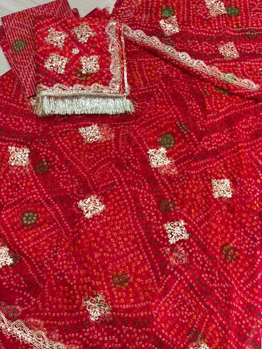 GOLD PURE CHUNRI POSHAK-1256