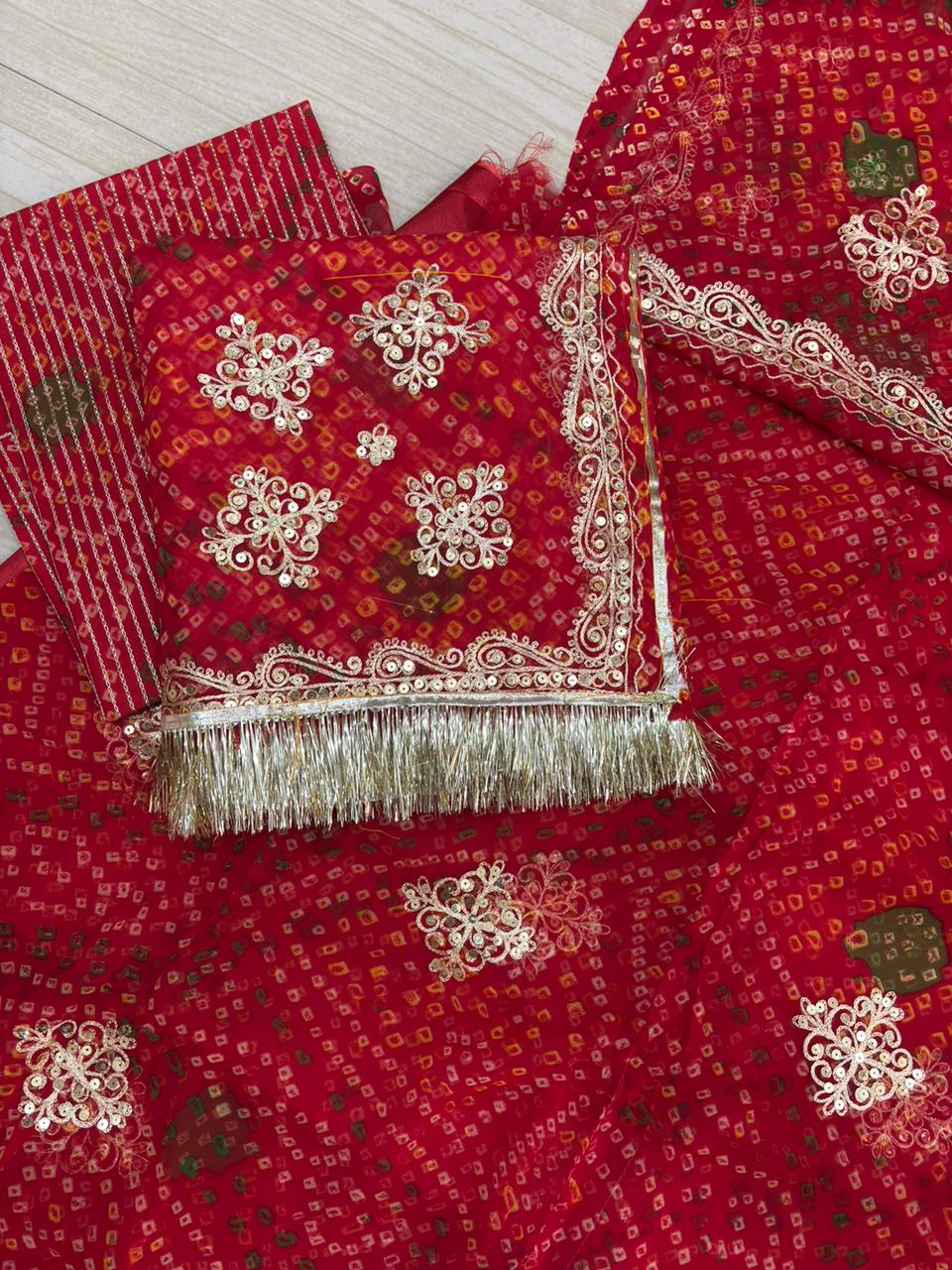 GOLD PURE CHUNRI POSHAK-1257