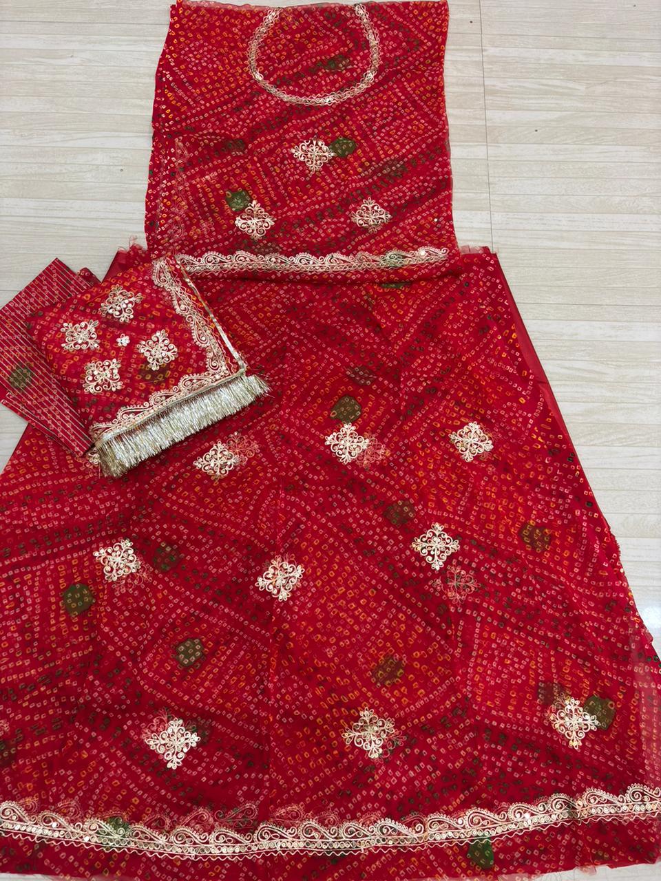 GOLD PURE CHUNRI POSHAK-1257