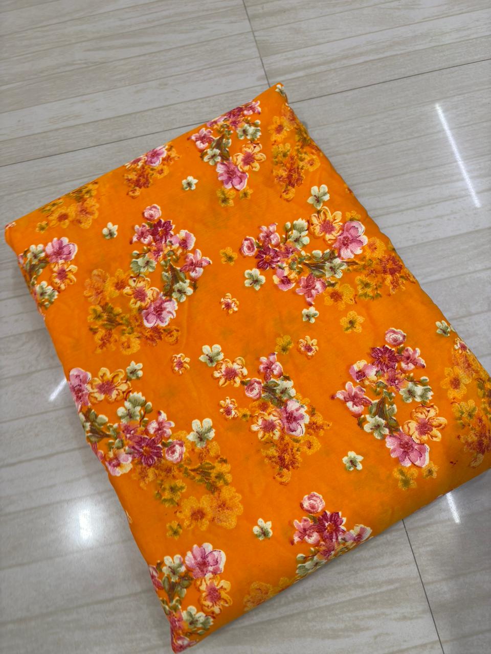RAMLEELA SOFT FABRIC (5 SUIT 5 ODHNA)-1337