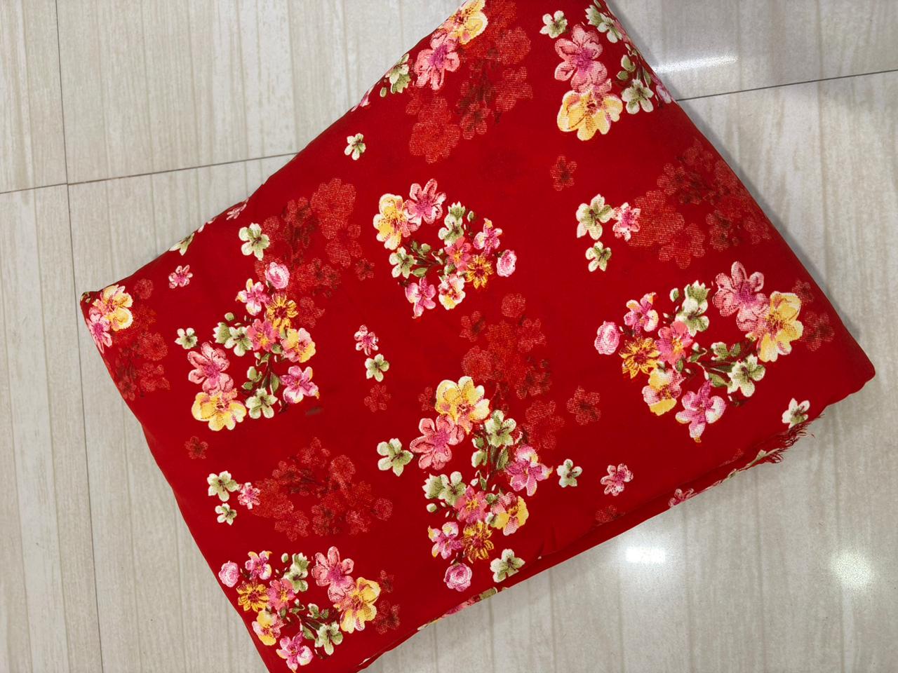 RAMLEELA SOFT FABRIC (5 SUIT FABRIC ONLY)-1345