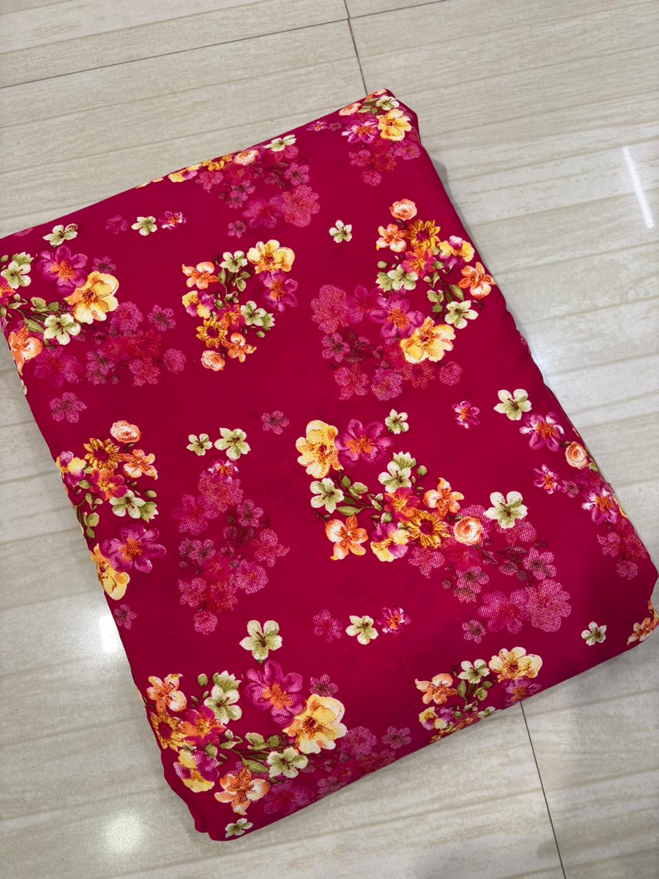 RAMLEELA SOFT FABRIC (5 SUIT FABRIC ONLY)-1348