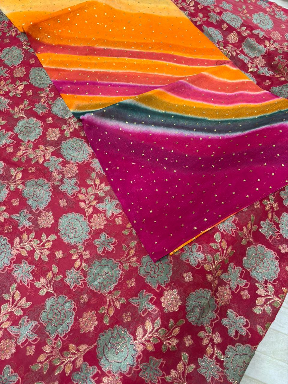 SUIT WITH SARBATI ODHNA-1379