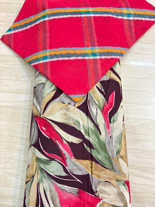 JAAM LEHARIYA SUIT WITH SARBATI ODHNA-1652