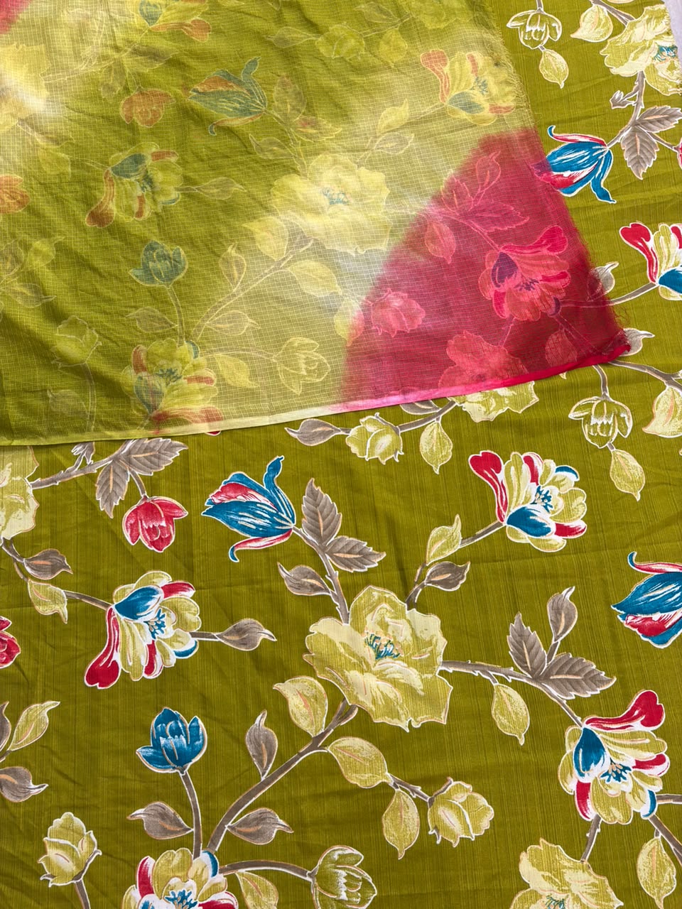 DORIYA SUIT (MEHENDI)-1727