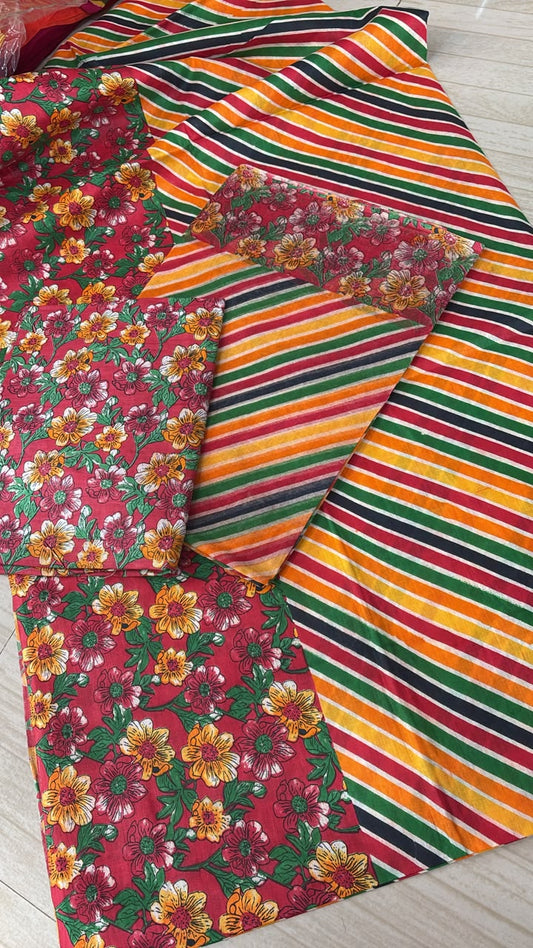 COTTON KURTI PATTERN SUIT- 1777