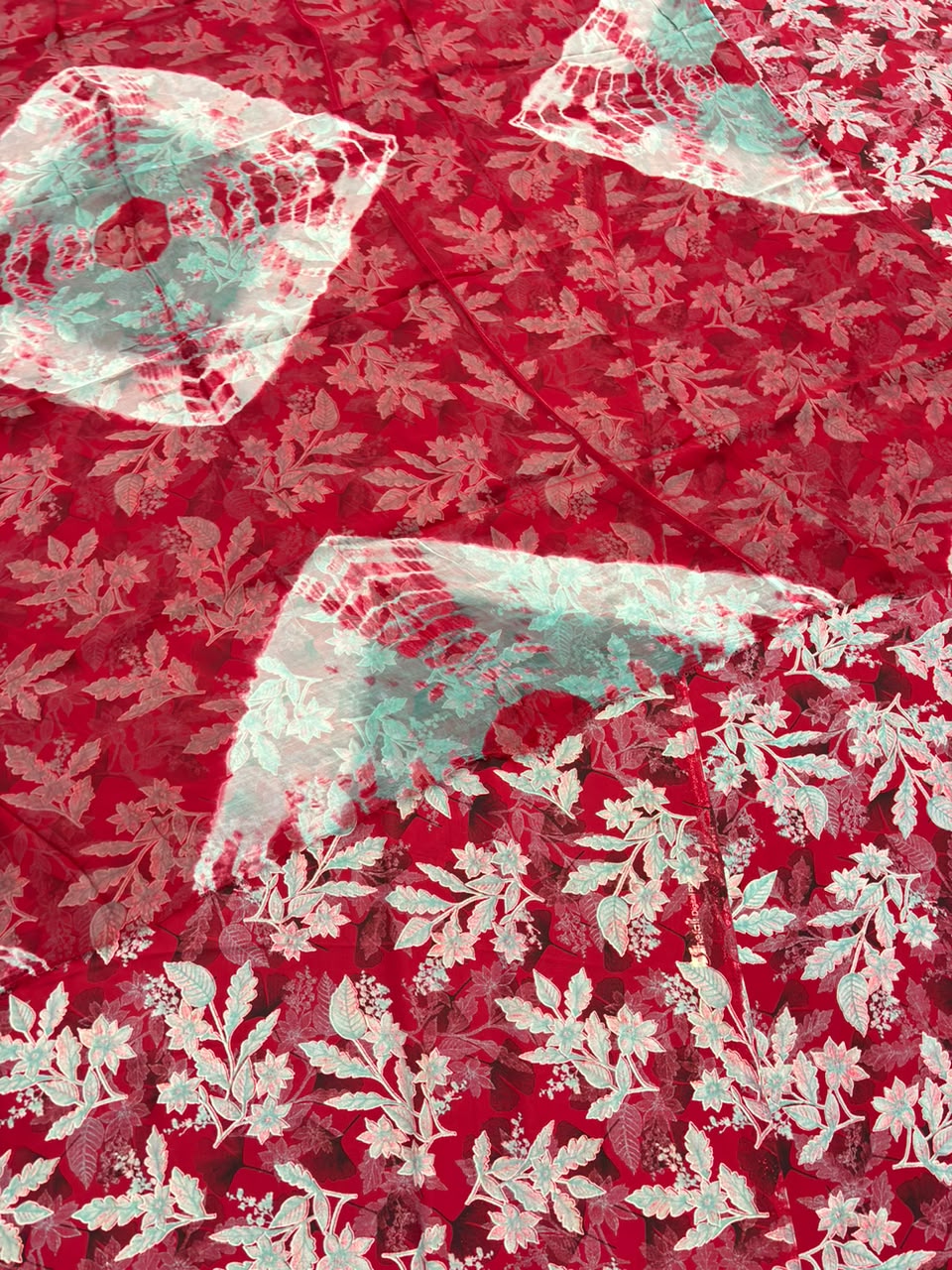 Birkha  jara tham ke Baras suit (ONLY FABRIC)-1800