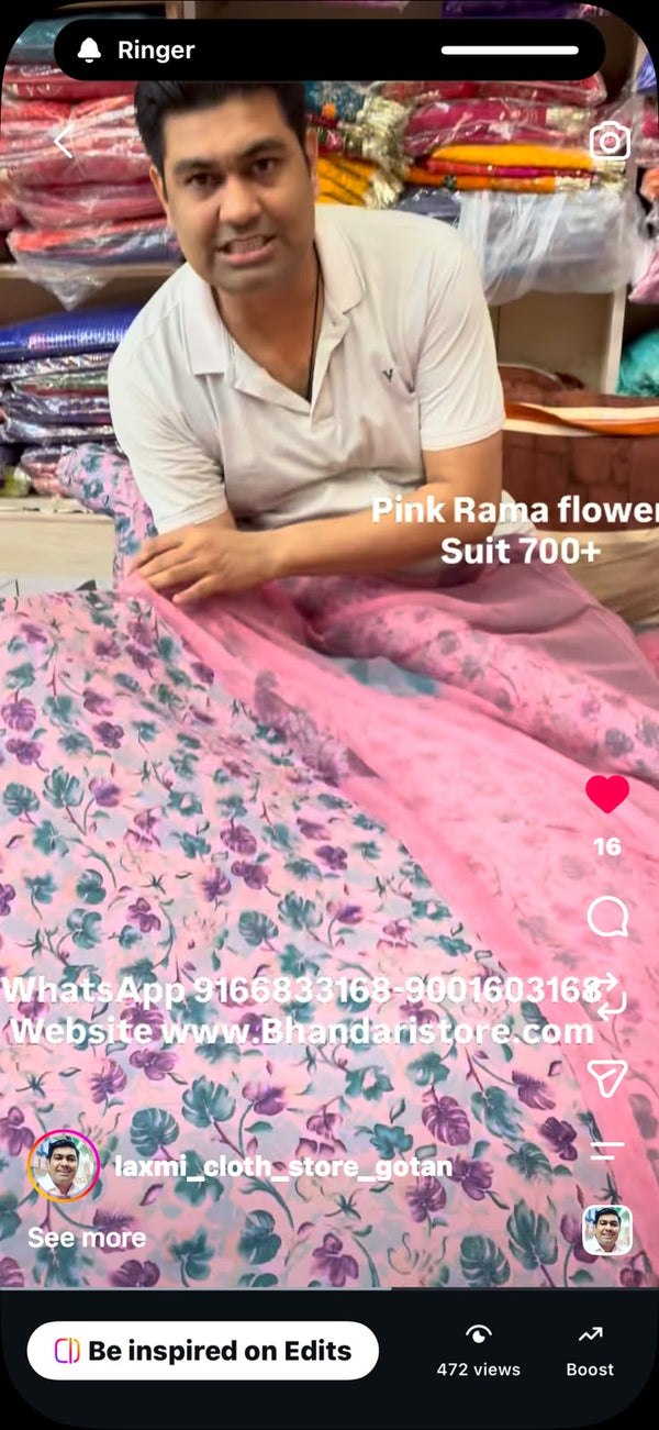 PINK SUIT WITH ODHNA-1817