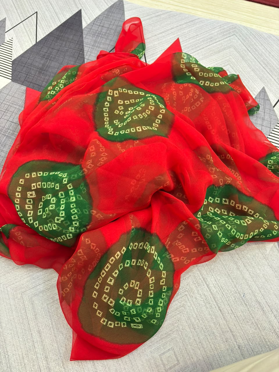 Royal pure rajputi odhna red special-1818