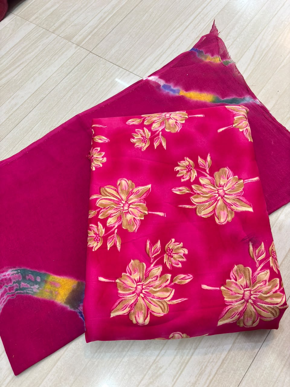 Ramleela suit with odhna(5 PCS)-1844