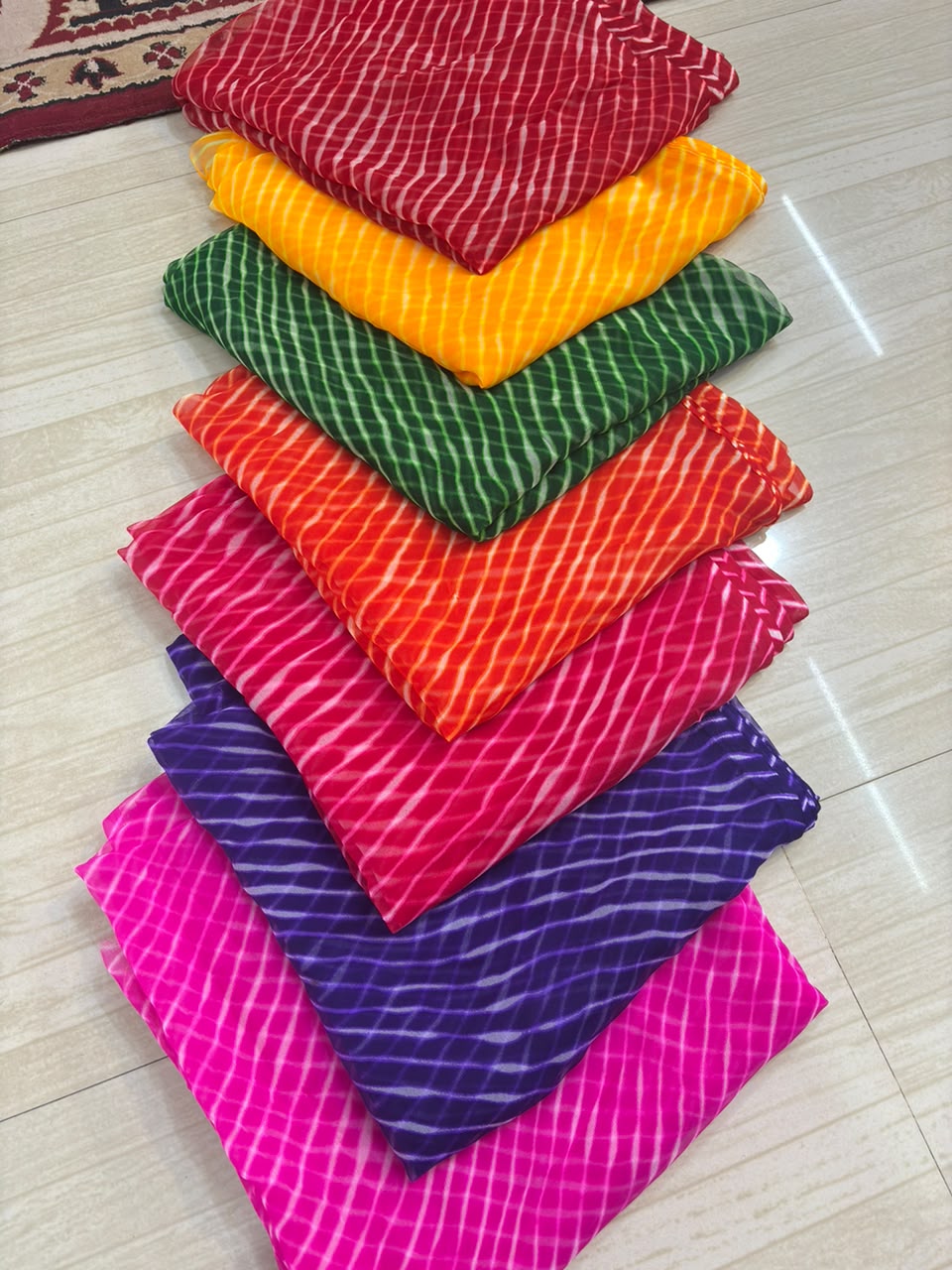RAJASHAHI LEHARIYA WHOLESALE PACK (7 PCS)-1865