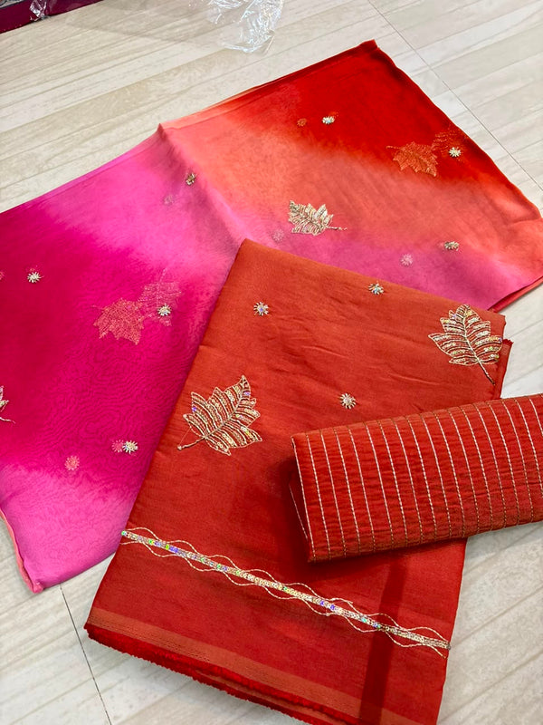 HANDWORK BUTIQ CHARAK TORA SUIT (A7)-1924
