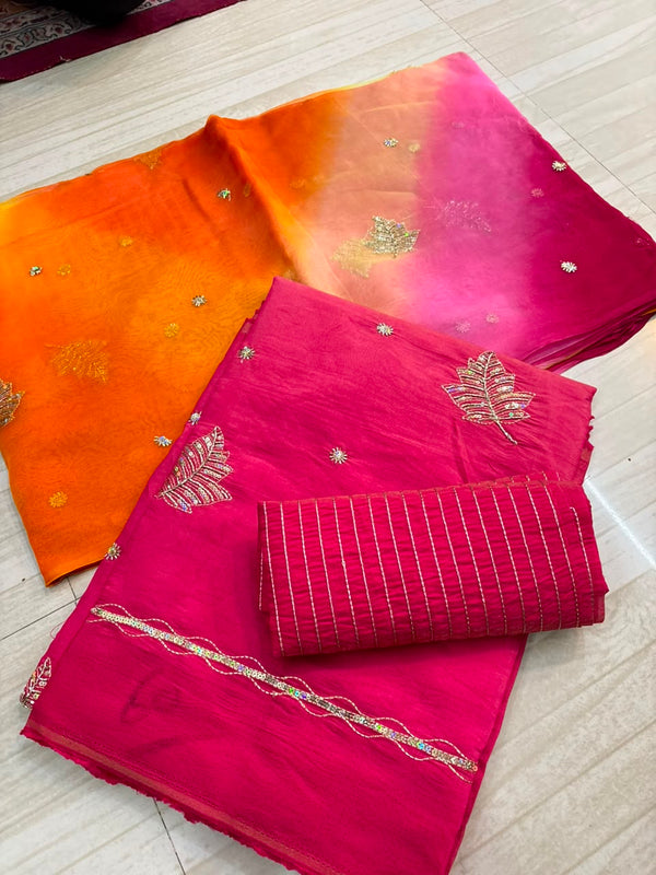 HANDWORK BUTIQ CHARAK TORA SUIT (A6)-1923