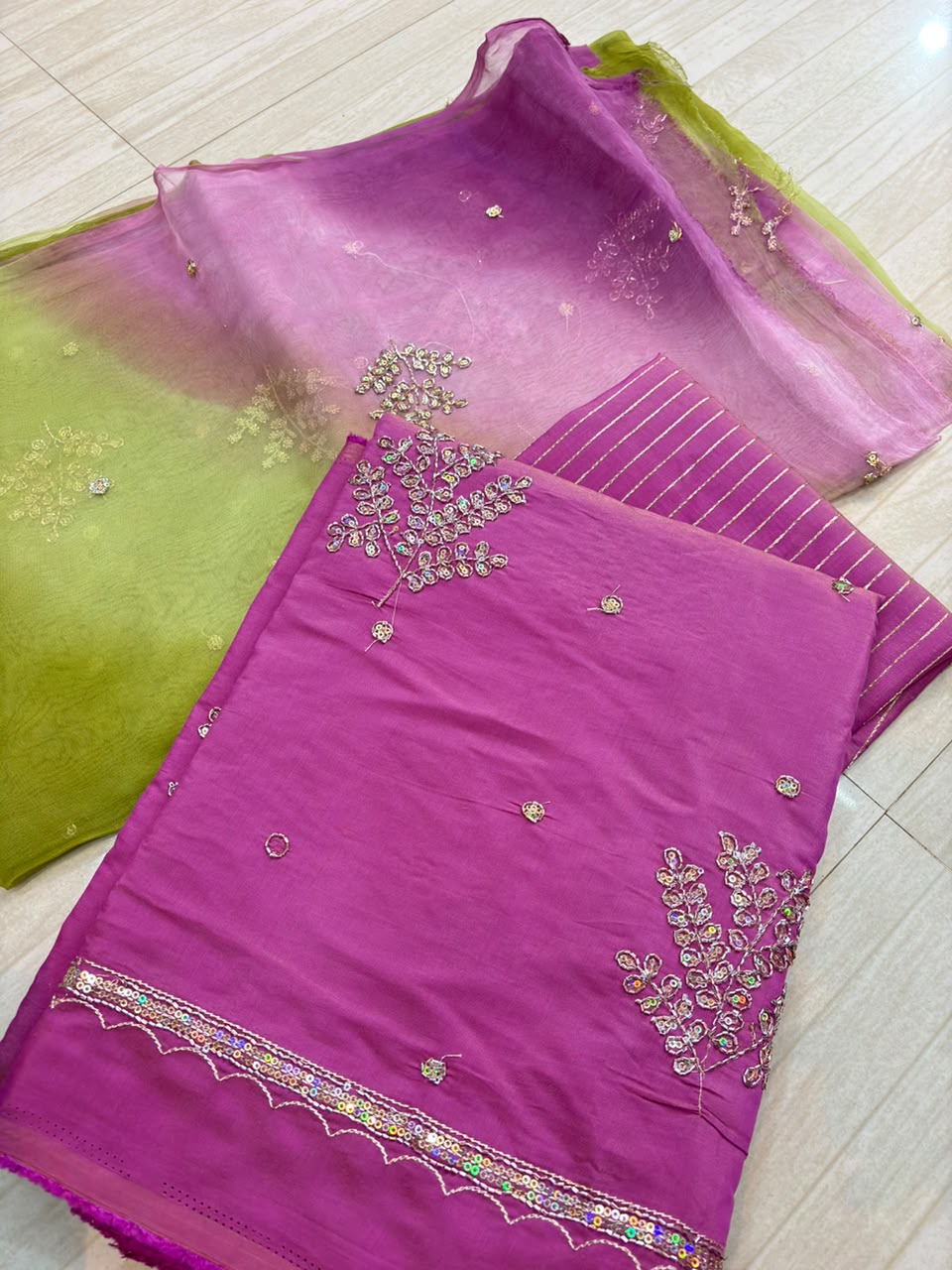 Tora hand work suit-2067