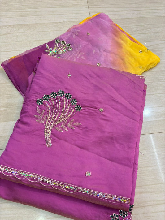 7 STAR HANDWORK TORA SUIT- 2142