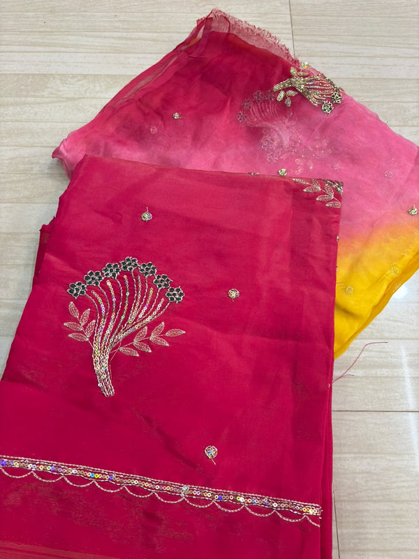 7 STAR HANDWORK TORA SUIT- 2138