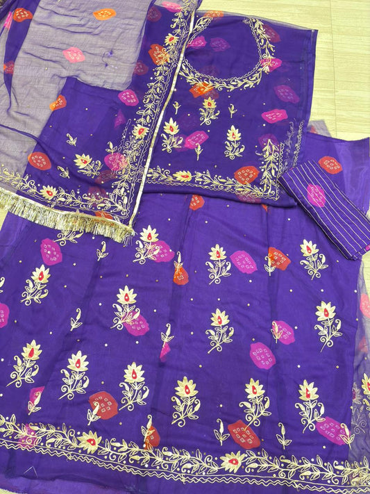 Royal Pure Laddu Gopal Poshak (Dark Purple)- 345