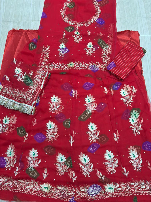 Royal Pure Laddu Gopal Poshak (Red)- 344