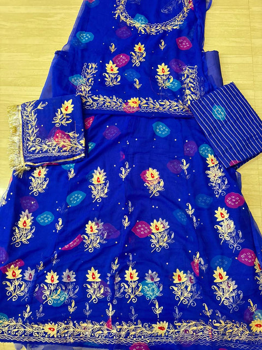 Royal Pure Laddu Gopal Poshak (Blue)- 347