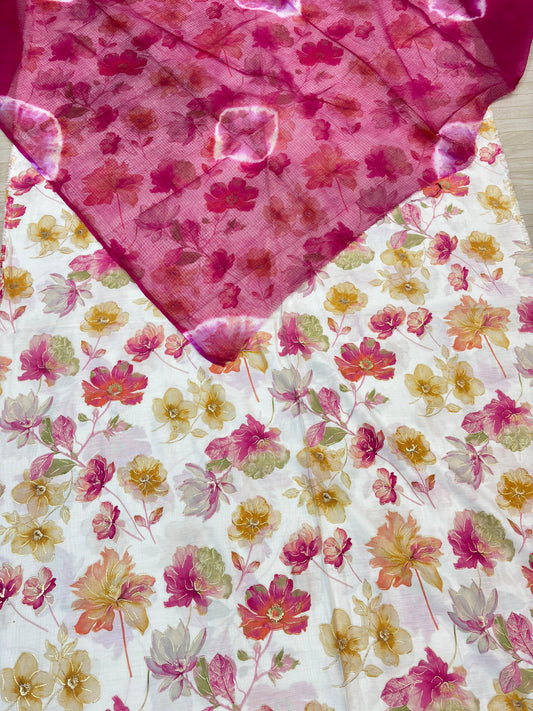 Modal Silk With Doriya Odhna (Rani)-830