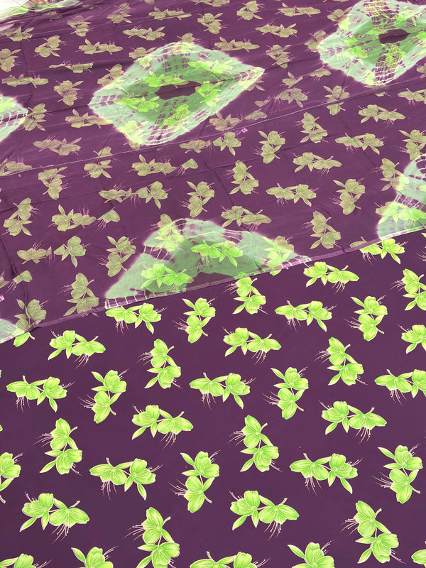 Vine with Green Flower SUIT WITH ODHNA-1882
